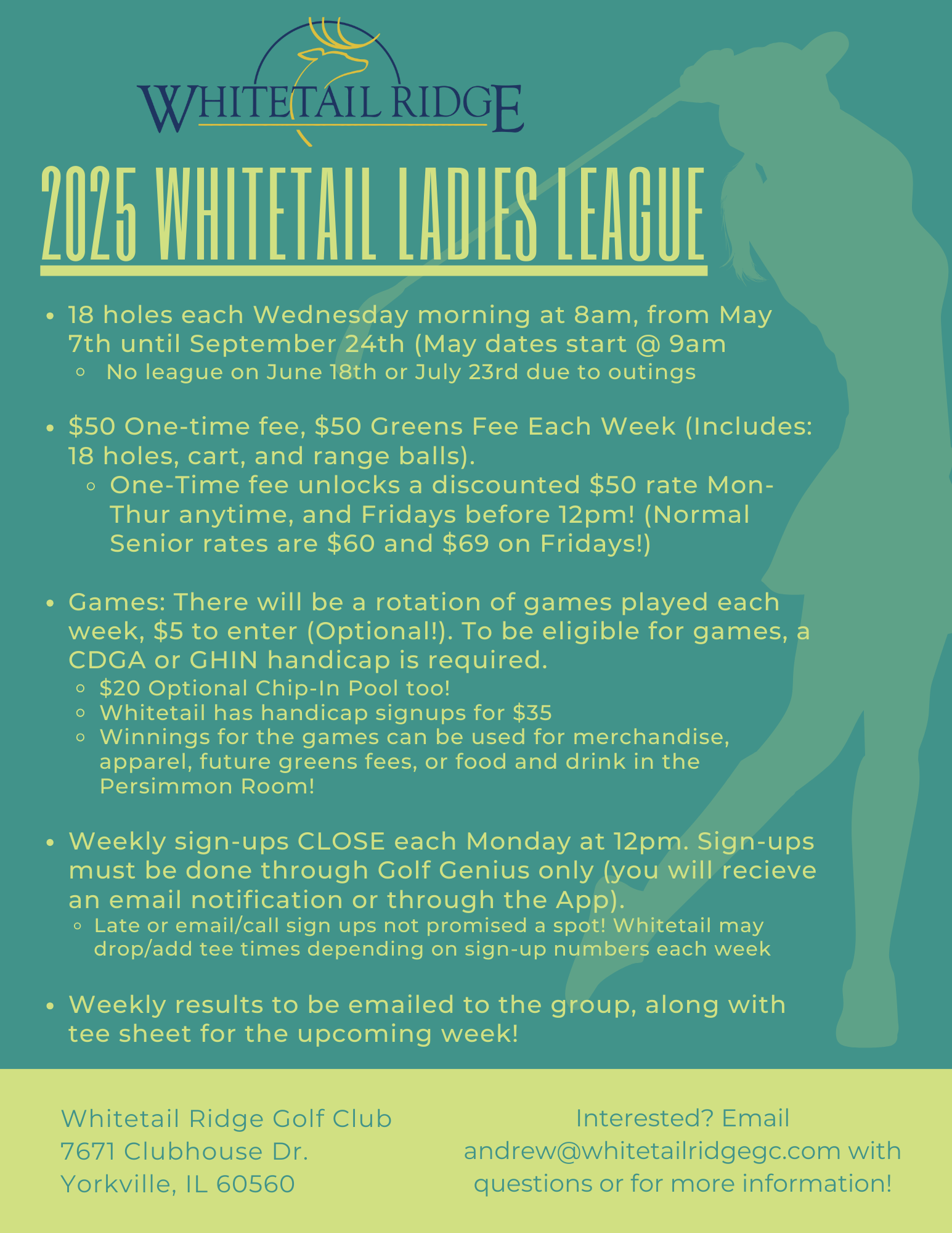 2025 Ladies League